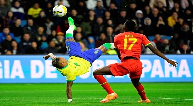 Brazil vs Ghana: Đội khách trắng tay